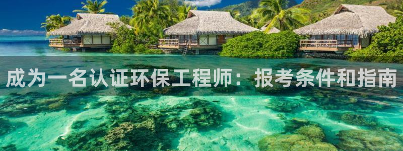 彩名堂官网计划：成为一名认证环保工程师：报考条件和指南